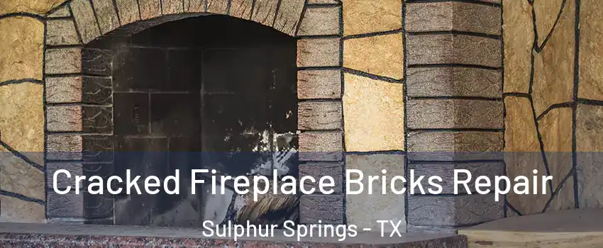 Cracked Fireplace Bricks Repair Sulphur Springs - TX