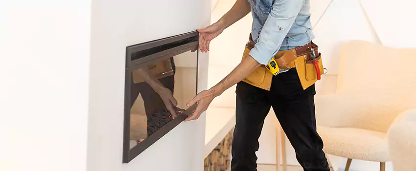 Metal Fireplace Installation in Sulphur Springs, Texas
