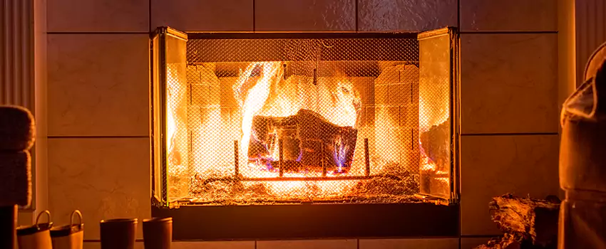 Mendota Hearth Landscape Fireplace Installation in Sulphur Springs, Texas