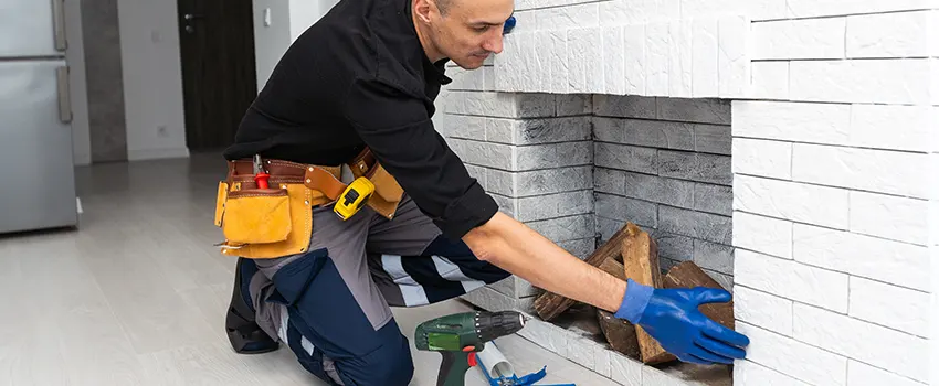 Fireplace Damaged Damper Frame Repair Services in Sulphur Springs, Texas