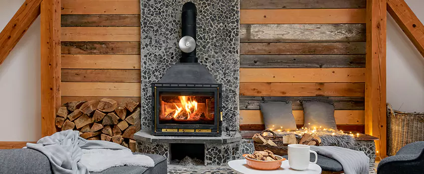 Thelin Hearth Products Direct Vent Gas Stove Fireplace Inspection in Sulphur Springs, Texas